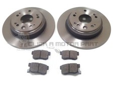 for HONDA ACCORD ESTATE TOURER 2.0 2.4 2003-2008 REAR BRAKE DISCS & PADS