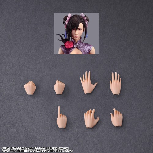 Figura de acción Square Enix Final Fantasy Tifa Lockhart vestido deportivo Play Arts Kai - Imagen 11 de 11