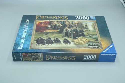 🧩NEW: Lord of the Rings - Fellowship Puzzle 2000 Piece Ravensburger Jigsaw🧩 - Picture 3 of 5