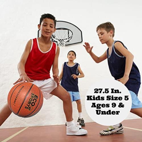 Kids Basketballs 27.5" - Best Youth Size 5 Mini Basketball 5, - Picture 2 of 8