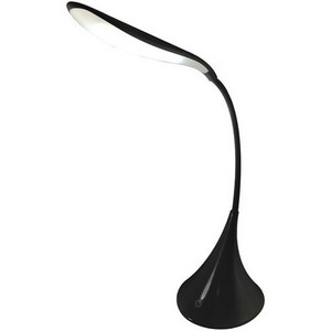 SXE SXE88001BK Black 7" LED Adjustable-Neck Desk Lamp 80 ...
