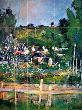 Mural Ceramic Landscape Backsplash Tile Cezanne 371