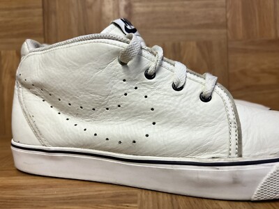 ゆき RARE🔥 Nike Toki Premium White Leather Sz 10 Men's Perf