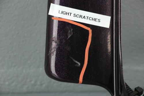 2017 Harley Road Glide REAR FENDER FASCIA W/ LIGHT 59600008 MYSTIC PURPLE FLAKE - 第 3/11 張圖片