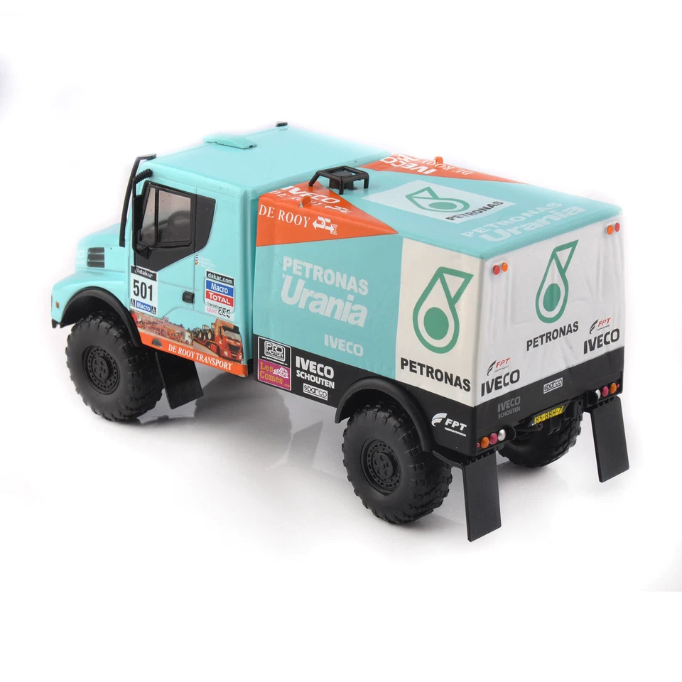 1/43 scale Truck Model Rally Dakar IVECO Powerstar 501  Blue Diecast Racing Car - Image 2 of 4