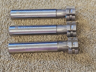 3 Niagara Hss Convex Radius Milling Cutter Cutting Drill Bit .0327 Rake 1/16 R