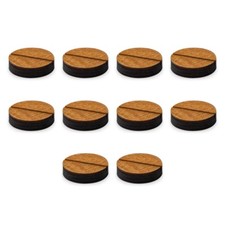 Tisch Kartenständer Kartenhalter Rund Kreis Rustikal Set Holz Hochzeit Vintage