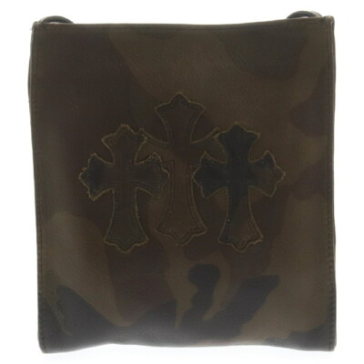 CHROME HEARTS (クロムハーツ) SQ PKT 3CEME CRS Chrome Hearts SQ PKT 3Ceme CRS Square Camouflage Leather