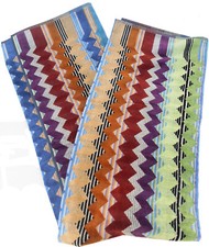 MISSONI HOME BATH SHEET ECO COTTON VELOUR 40x59" 100x150cm CHEVRON ALFRED 159
