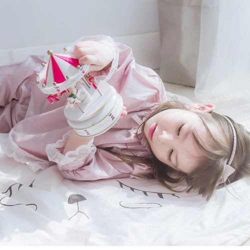 Clothes 2022 Spring Summer Girls' Pajamas Silk Pajamas Children's Clothing - Picture 4 of 18