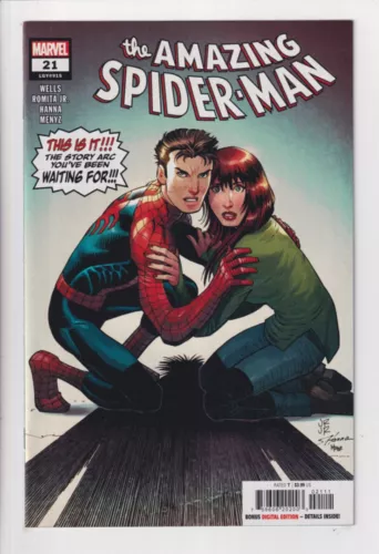 AMAZING SPIDER-MAN #21 NM 2023 John Romita Jr. Marvel comics A-Z single