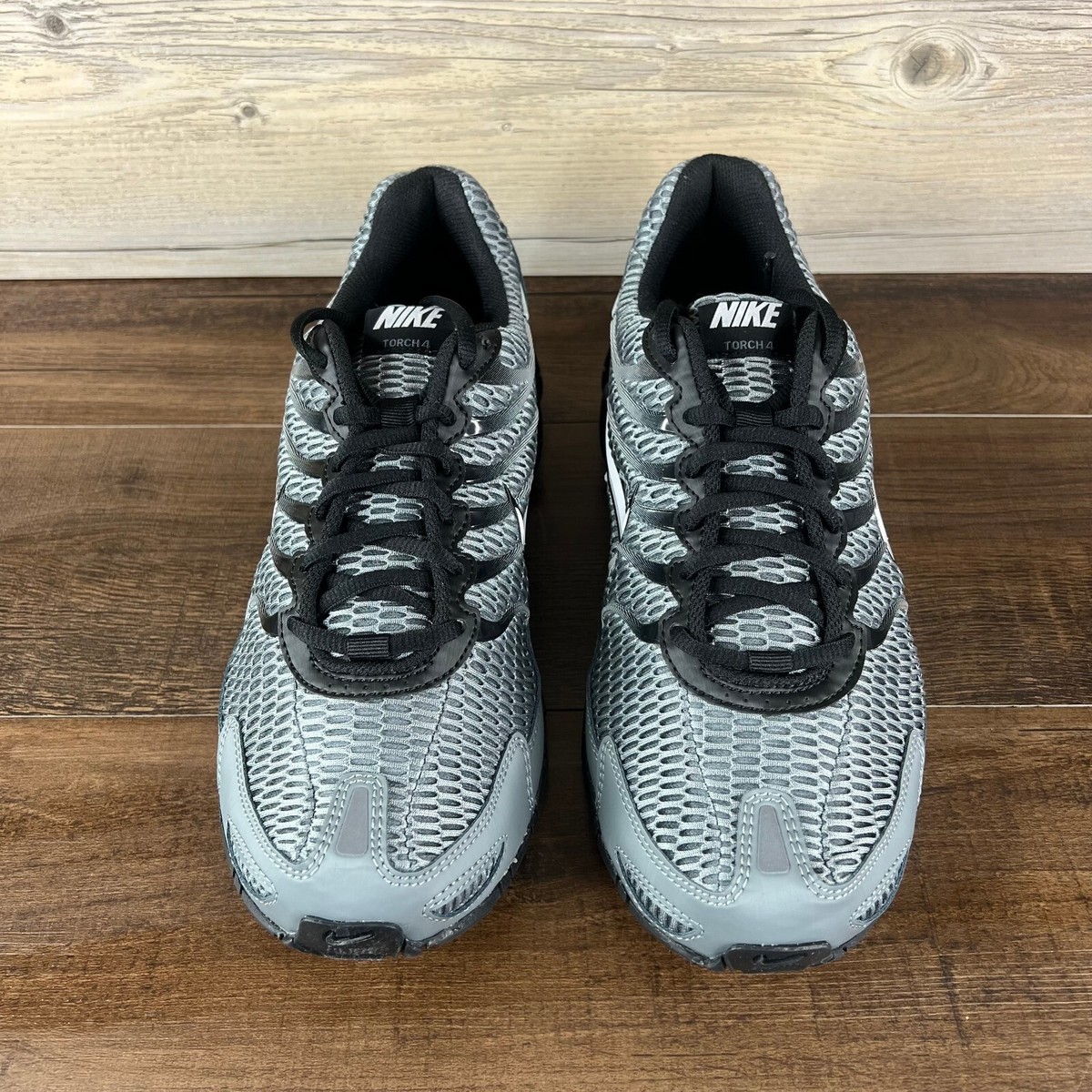 Nike Air Max Torch 4 Cool Grey White Black Athletic Men Shoes Size 10 343846-012 ?Nike Air Max Torch 4 Cool Grey Running Shoe 343846-012  main image 3