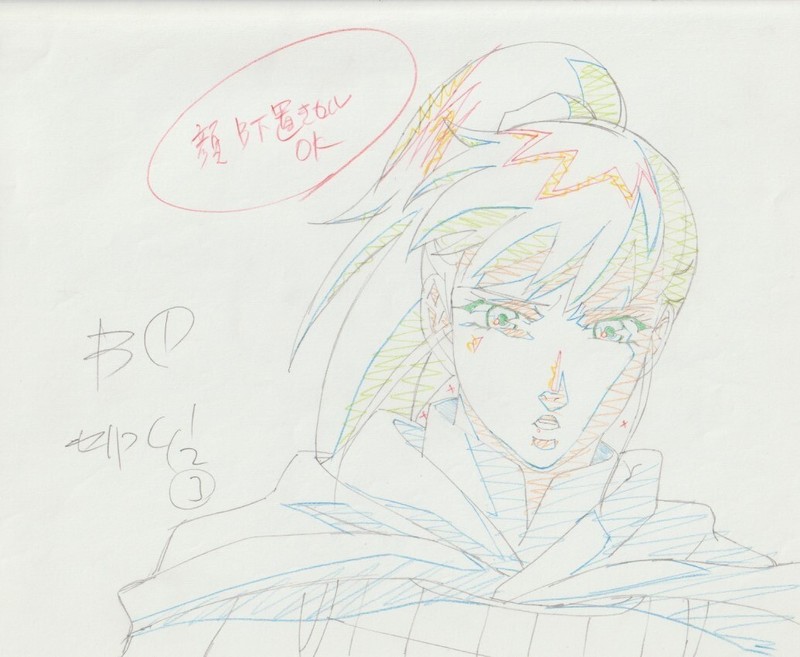 The Twelve Kingdoms Juuni Kokki Genga Douga Original Sketches Pierrot - Youko