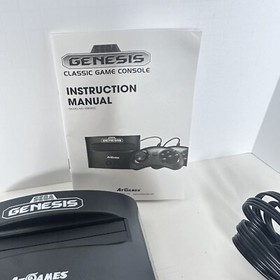 AtGames Sega Genesis Classic Mini Game Console w/ 80 Built-In Games Tested