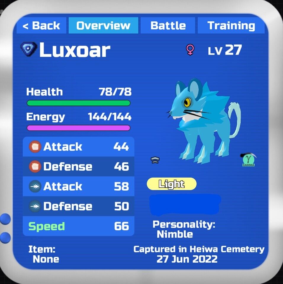 Armenti on X: The new RAREST LOOMIAN has just been found in Loomian Legacy!  The previous rarest Loomian was Gamma SA Pyra (1/49.2m chance). This Gamma  SA Male Vari has a 1/81,920,000