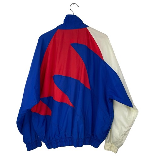 Vintage 90s Montreal Expos Jacket Logo Athletic Shark tooth Windbreaker Size XL - Picture 7 of 12