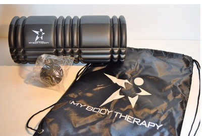 BEST TRIGGER POINT THERAPY FOAM ROLLER KIT - Use on Muscles & Trigger Points