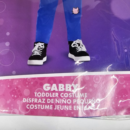 Disfraz de Halloween para casa de muñecas Gabbys niño pequeño 2T orejas de gato Netflix k1a - Imagen 4 de 8