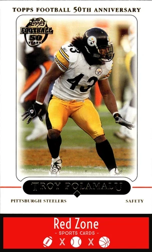 2005 Topps - #174 Troy Polamalu NM Set Break.