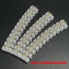 uxcell PA10-2P 450V H Type Insulated Screw Terminal Blocks Wire Connectors 100pcs uxcell PA10-2P 450V H Type Insulated Screw Terminal Blocks Wire Connectors 100pcs