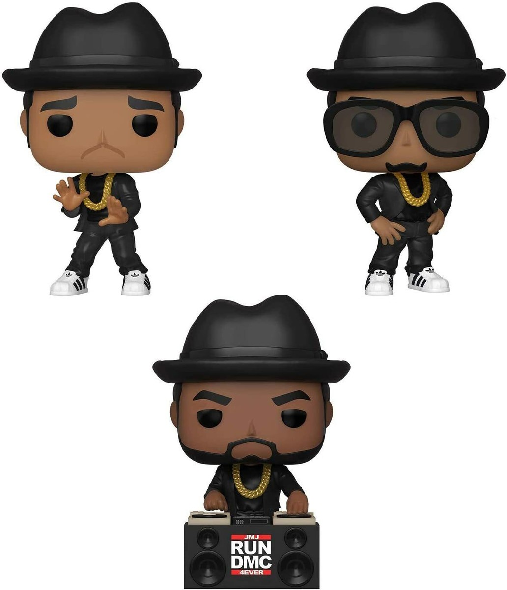 RUN DMC - Hip Hop Set of 3 individually boxed Funko Pop