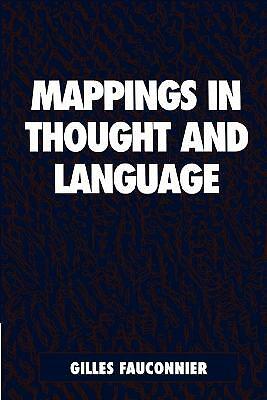 Mappings in Thought and Language Fauconnier Paperback Cambridge University Press
