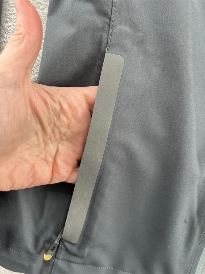 Chaqueta Oobe Mujer Talla XS Negra Cremallera Completa Capucha Abrigo de Lluvia Chick Fil A Foto 2 de 4