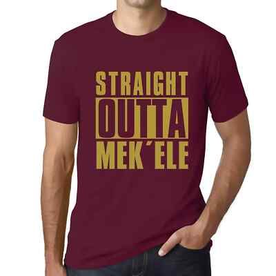ULTRABASIC Herren T-Shirt direkt aus Mek'Ele Straight Outta Mek'ele