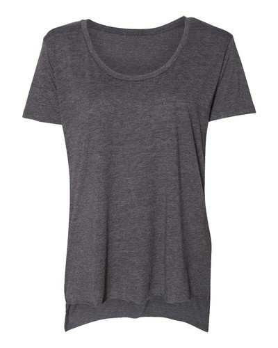 Next Level Unisex Poly-Cotton Crew Neck T-Shirt - Soft, Lightweight, Sizes S-2XL, Indigo - View #3