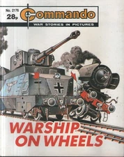 COMMANDO COMICS 2176 - Warship on wheels