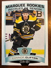 19-20 UD Series 2 Hockey Opee Chee Marquee Rookies 624 Connor Clifton