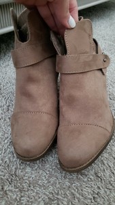 taupe bootie