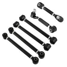 Adjustable Rear Upper & Lower Camber Arms for 2003 -2007 Honda Accord Acura TSX