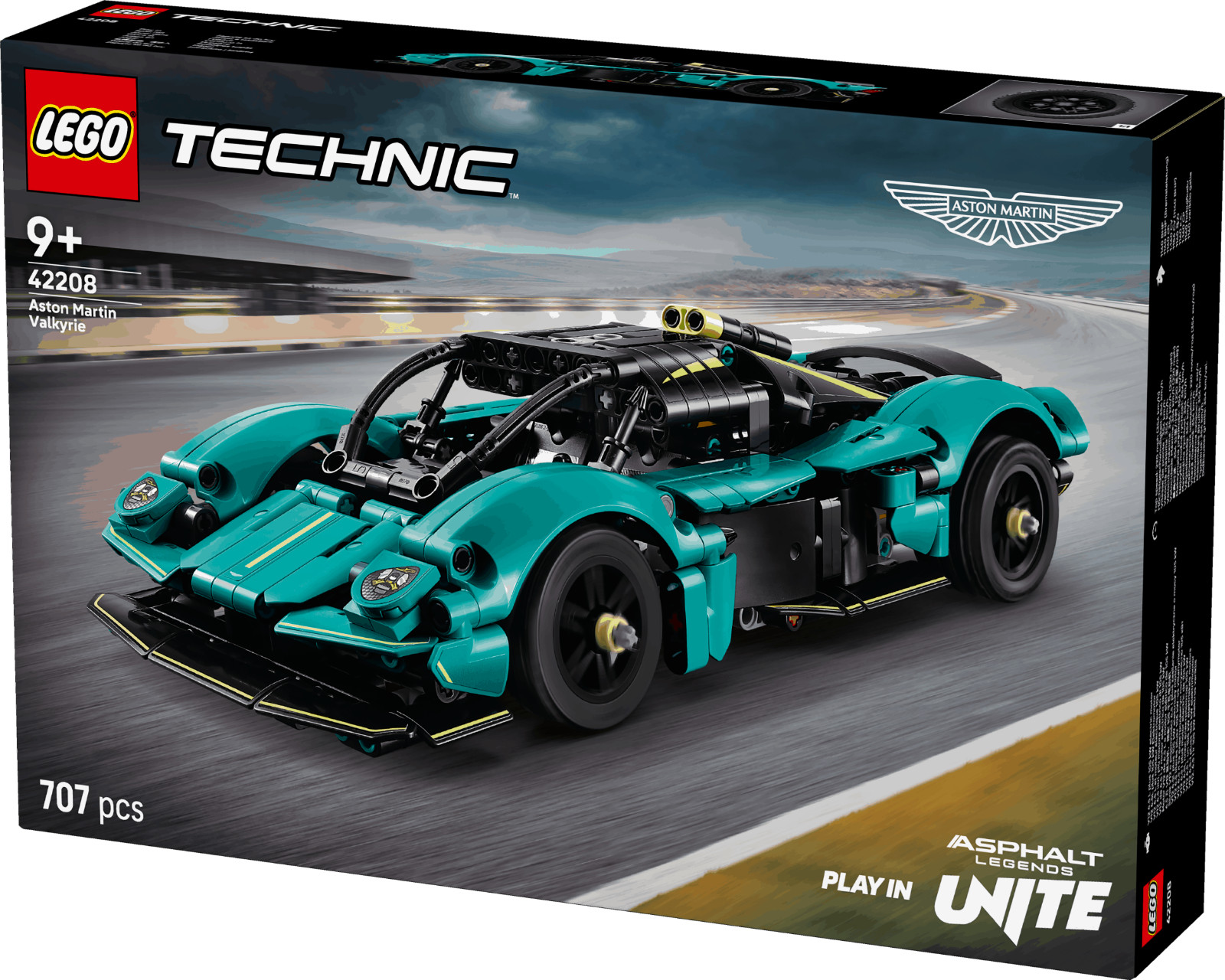 Lego Boys Lego® Technic Aston Martin Valkyrie Buildable Car Model Kit 42208, Sports Direct - Image 3
