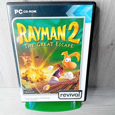 RAYMAN 2 THE GREAT ESCAPE PC CD ROM GAME - RARE RETRO GAMING