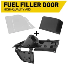 Fuel Filler Housing Door + Gas Cap Cover For Trim Ford Transit 150 250 350 15-23