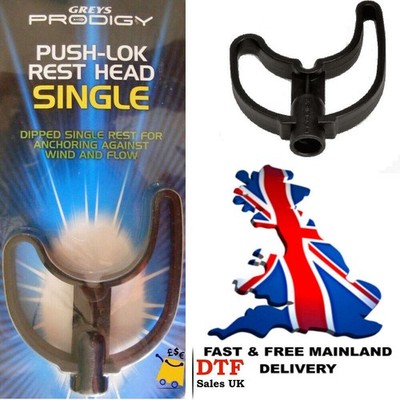 Greys Prodigy Push-Lok Rest Head SINGLE Fishing Angling UK Fast Shipping