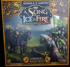 A Song of Ice and Fire/ASOIAF Miniatures Game Baratheon Starter + Units + Heroes
