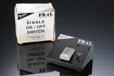 Nobels FS-1L Single Latching Footswitch ON/OFF Selector Pedal w/ LED & Original