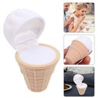 1pc Simulate Ice Cream Shape Ring Box Creative Engagement Wedding Ring Case