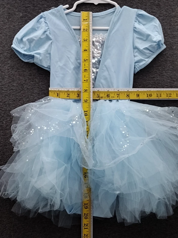 YOU Princesa Tutú Mameluco Leotardo Vestido Niñas Disfraz Halloween 5-6 Años de Antigüedad Foto 4 de 4