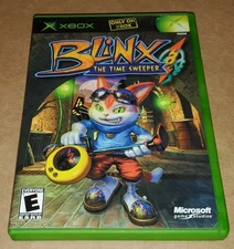 Blinx: The Time Sweeper for Xbox Complete with Case and Manual CIB 