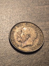 1925 G. Britain(King George V) .50 Silver 6 Pence Coin- Toner! Unc