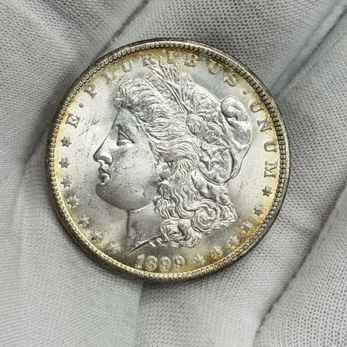 1899-O Morgan Dollar $1 New Orleans 90% Silver One US Coin GEM BU WOW!