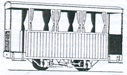 Dundas Models BB04 Glyn Valley Tramway 4 Wheel 3 Class Balcony End Kit OO9 Gauge