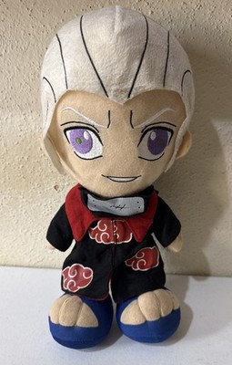 Naruto Shippuden 2008 Hidan Akatsuki Chibi Plush Doll 14'' RARE 