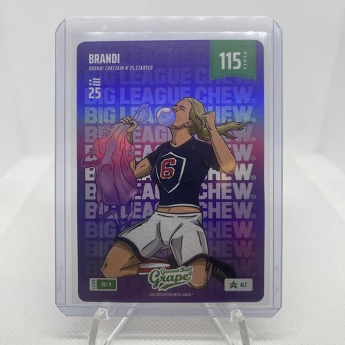 2025 Bo Jackson Battle Arena Brandi Chastain Big League Chew Grape #BLC-9