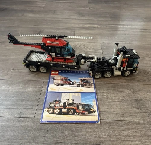 Lego MODEL TEAM WHIRL AND WHEEL SUPER TRUCK #5590~100% Complete~1990~RARE