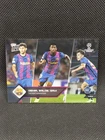 Yusuf Demir, Gavi & Alex Balde Rookie - 2021/22 Topps Now UEFA Champions League