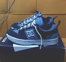 2021 MEN DC SHOE CO x SABOTAGE LYNX OG DARK NAVY SKATEBOARDING [ADYS100667] 12